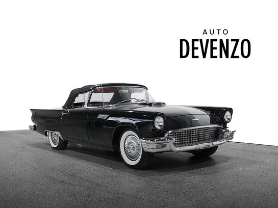 Ford Thunderbird 1957 1957 Noir